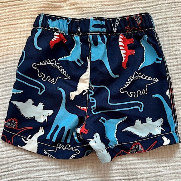 Carter’s Swim Shirt / Rash Guard & Swim Trunks Set, Size 12M - Picture 8 of 12